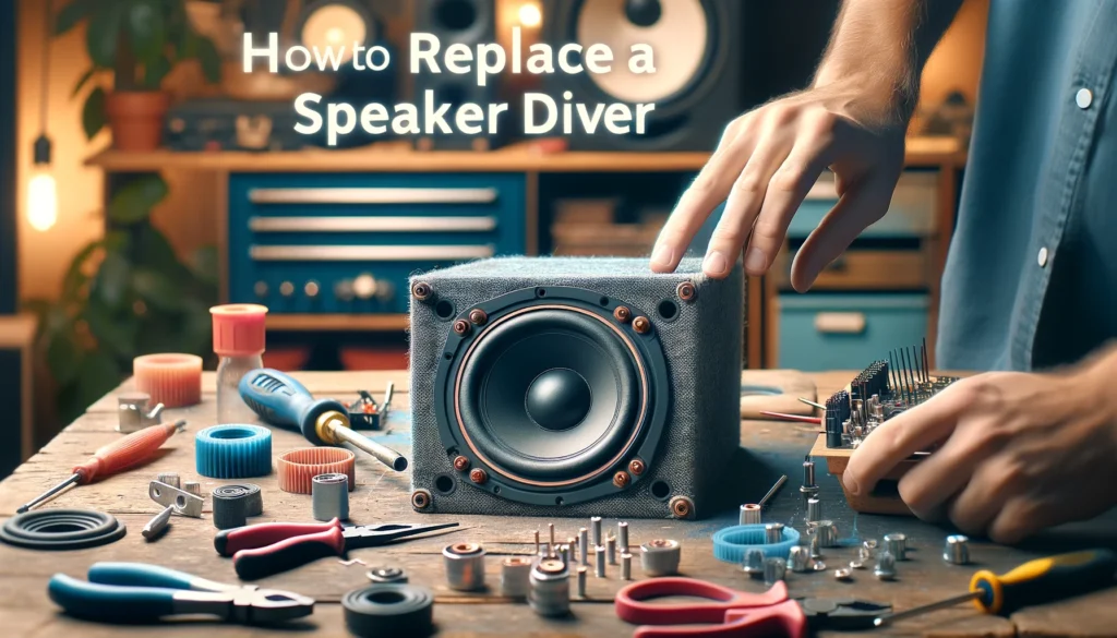 How to Replace a Speaker Driver