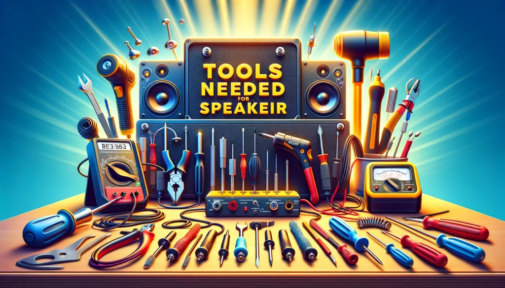 Tools Needed for Speaker Repair